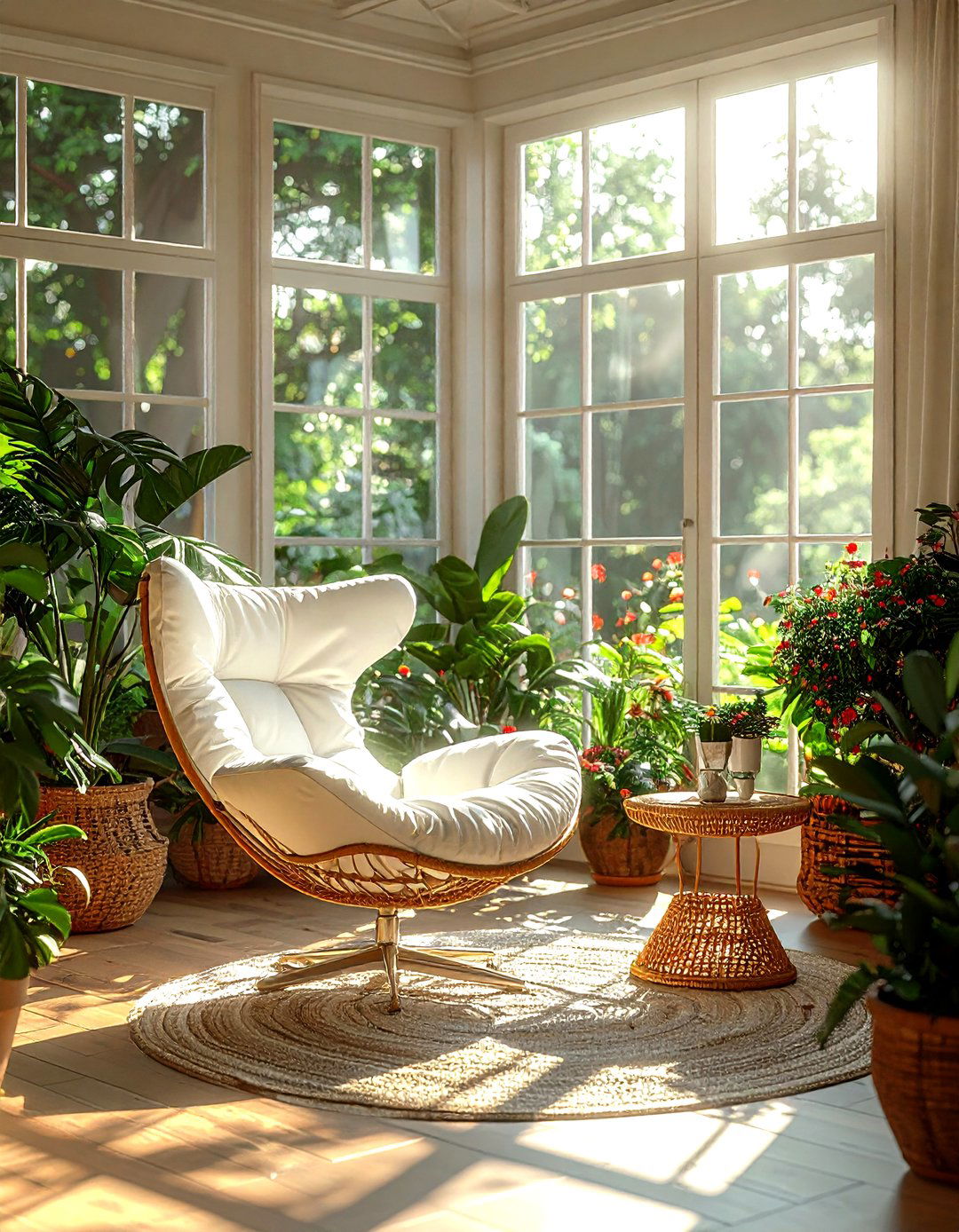 Womb Chair In Sunroom - 30 living room womb chair ideas