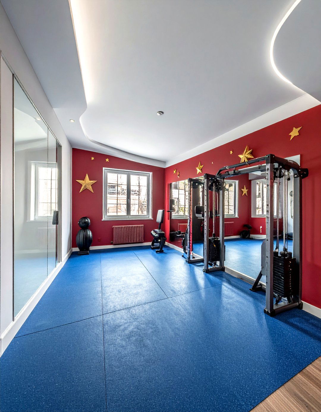 Wonder Woman Home Gym - 30 character home decor ideas