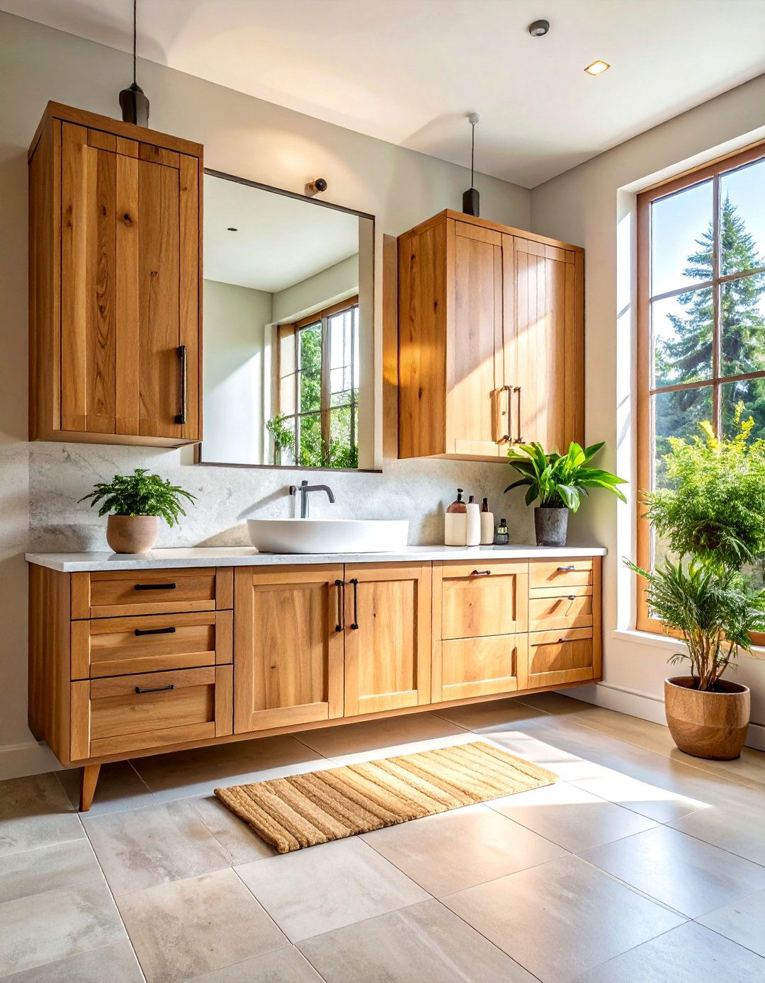 Wood Bathroom Cabinets - 30 trending bathroom ideas