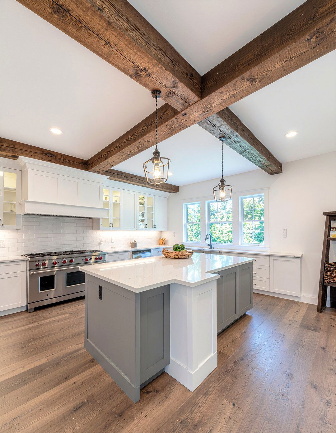 Wood Ceiling Beams - 30 curated kitchen ideas