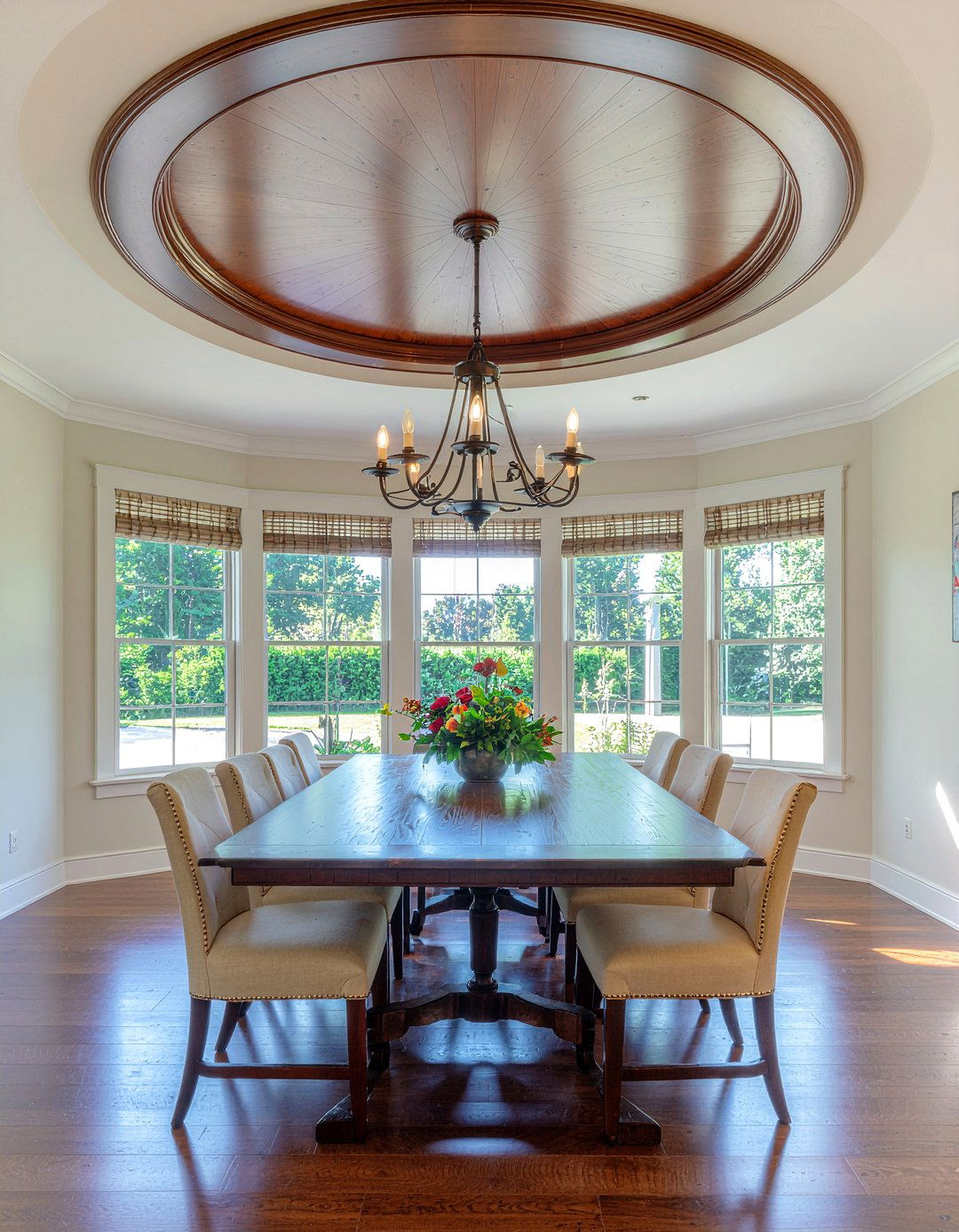 Wood Ceiling Medallion For Dining Room - 30 dining room ceiling medallion ideas