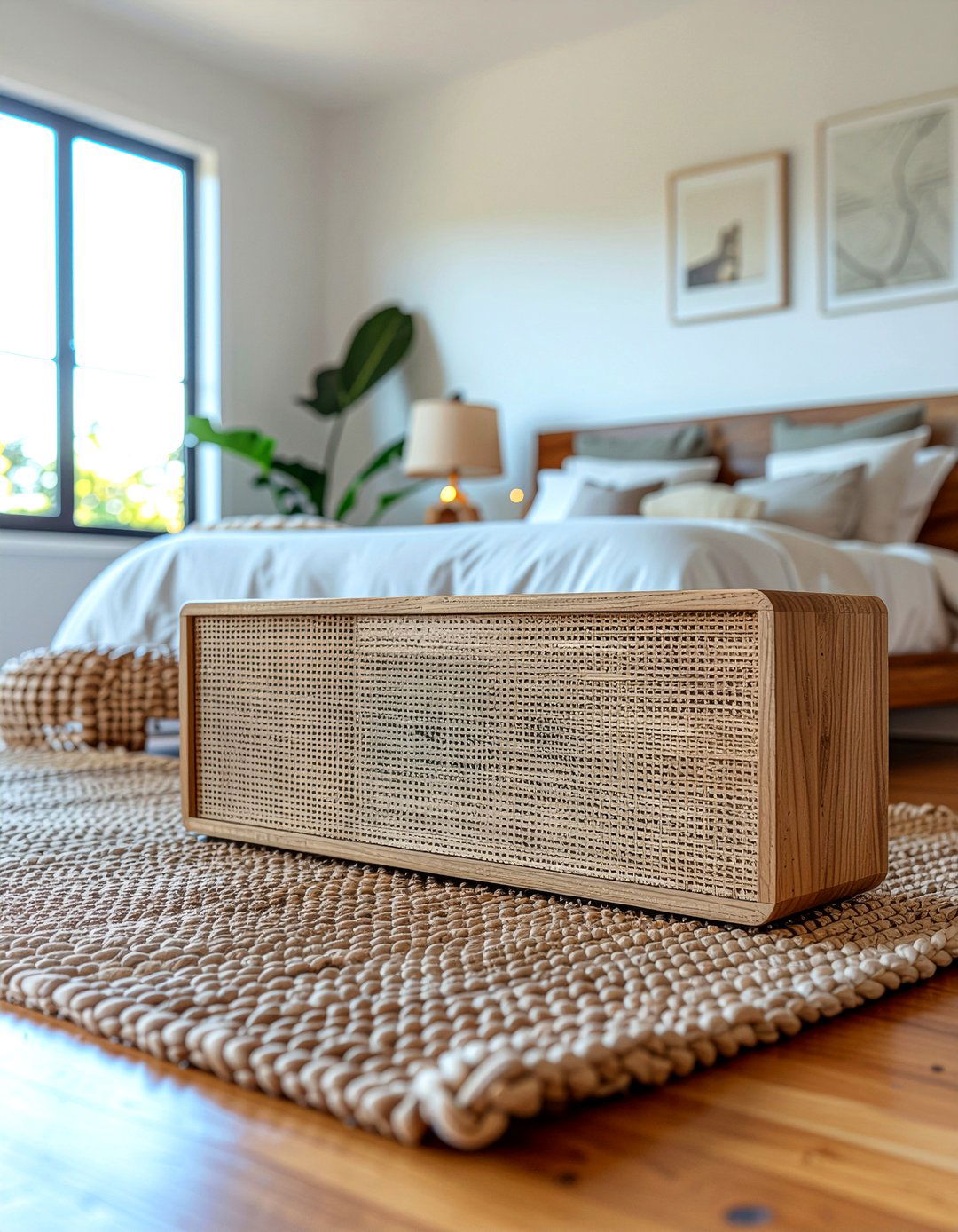 Wood Finish Sound Machine - 30 bedroom white noise machines