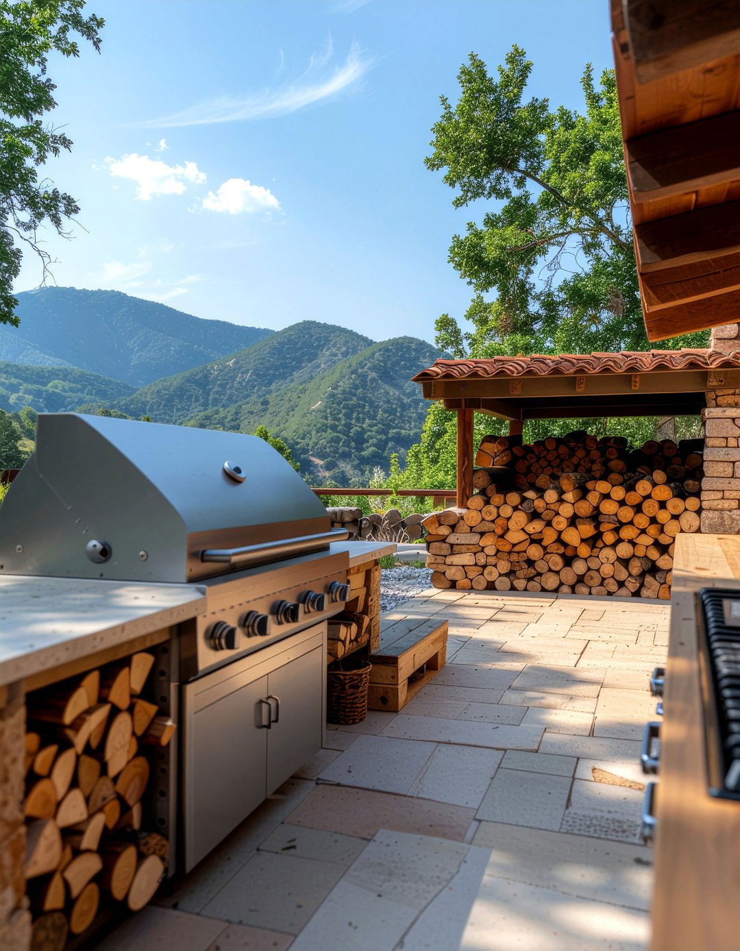 Wood Fired Outdoor Kitchen - 30 outdoor kitchen design ideas
