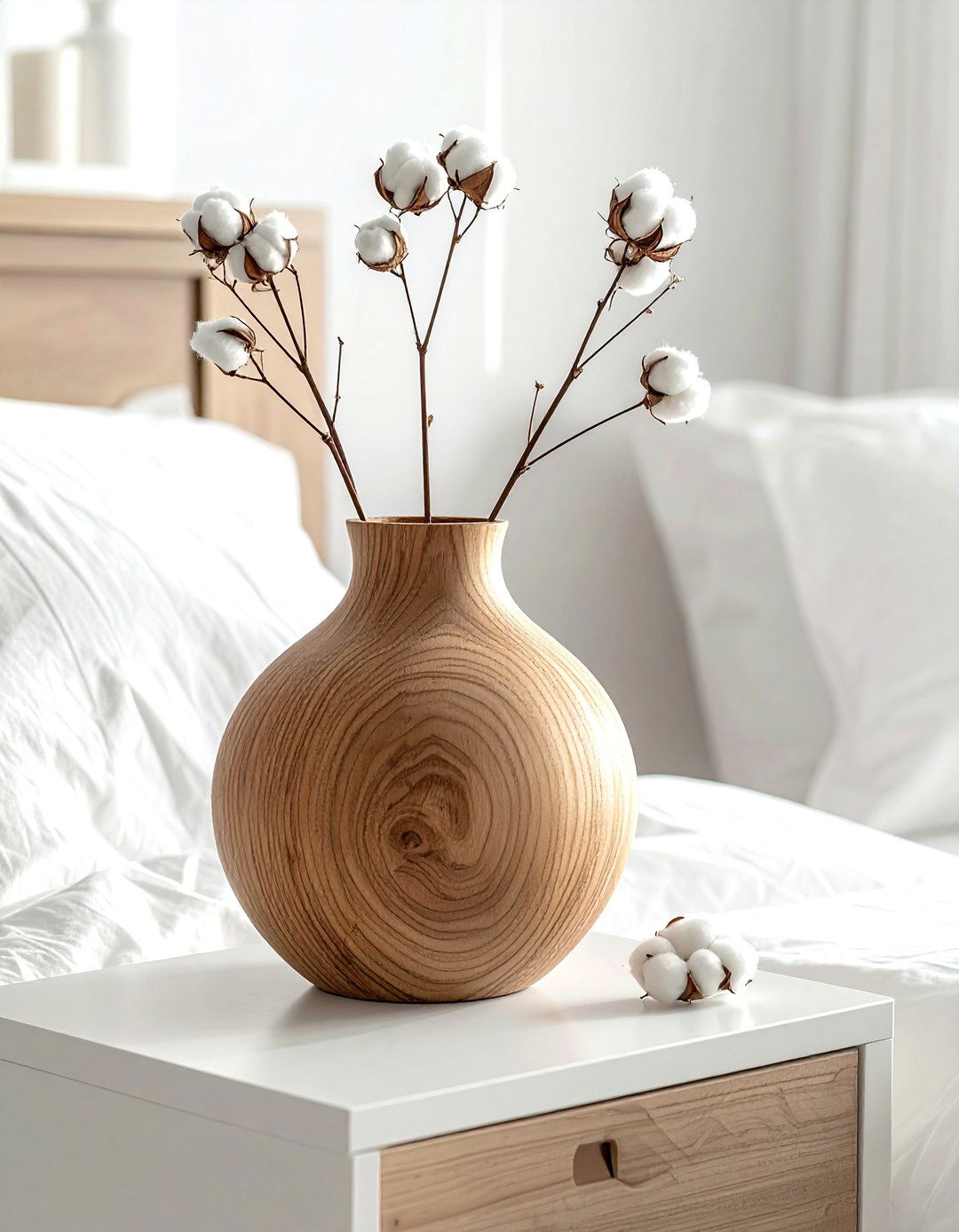Wood Grain Vase - 30 vase styling ideas