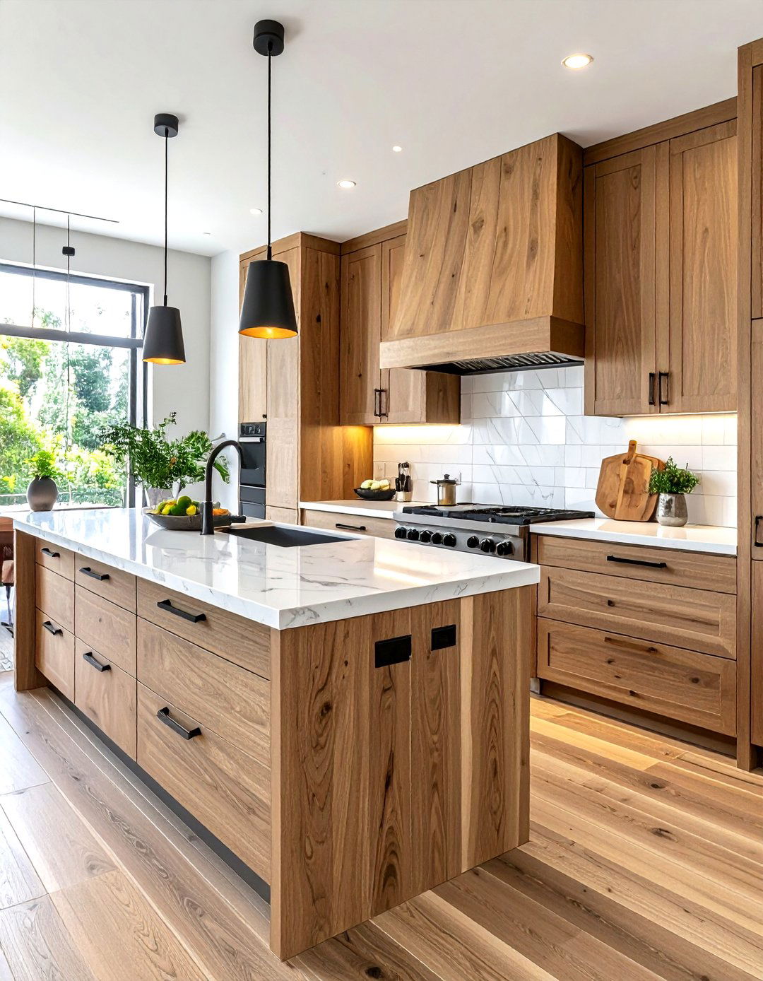 Wood Kitchen Cabinets - 30 kitchen redesign ideas