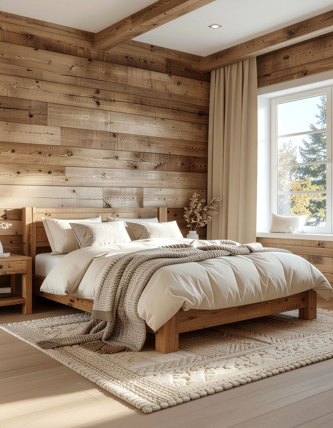 Wood Panel Wallpaper Bedroom - 30 bedroom wallpaper ideas