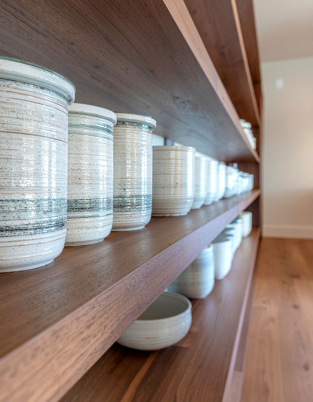 Wood Pantry Shelves - 30 pantry shelving kitchen ideas