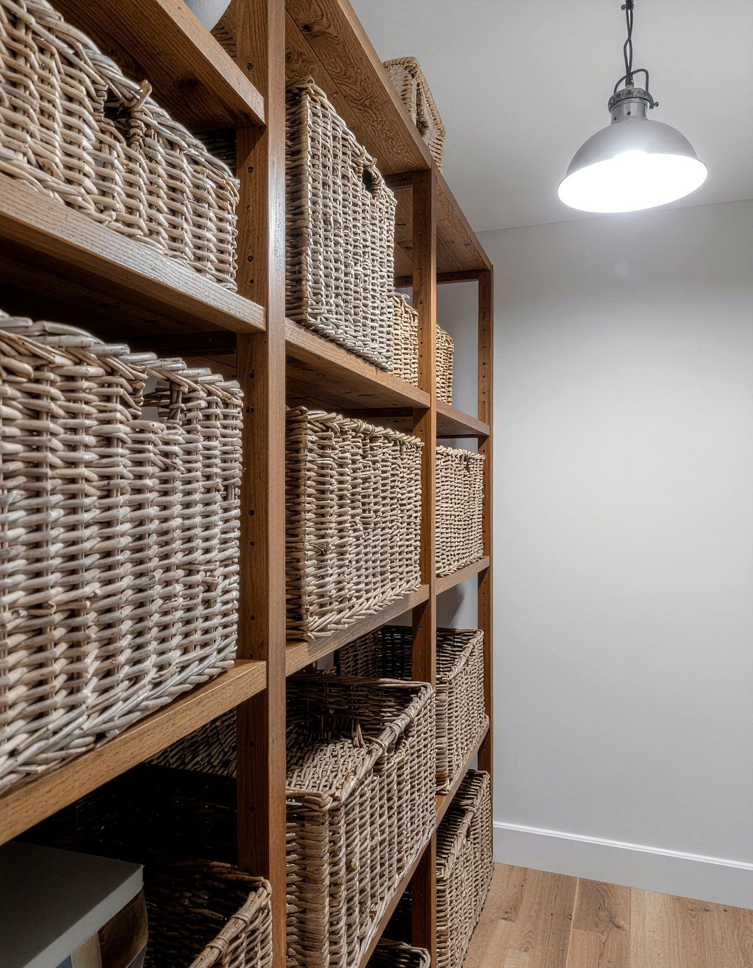 Wood Pantry Shelving - 30 butler's pantry kitchen ideas