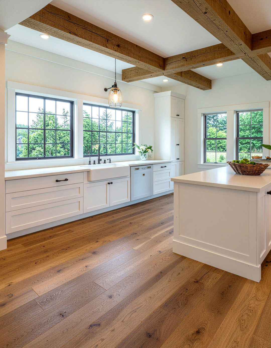 Wood Plank Porcelain Tile - 30 porcelain tile floor kitchen ideas