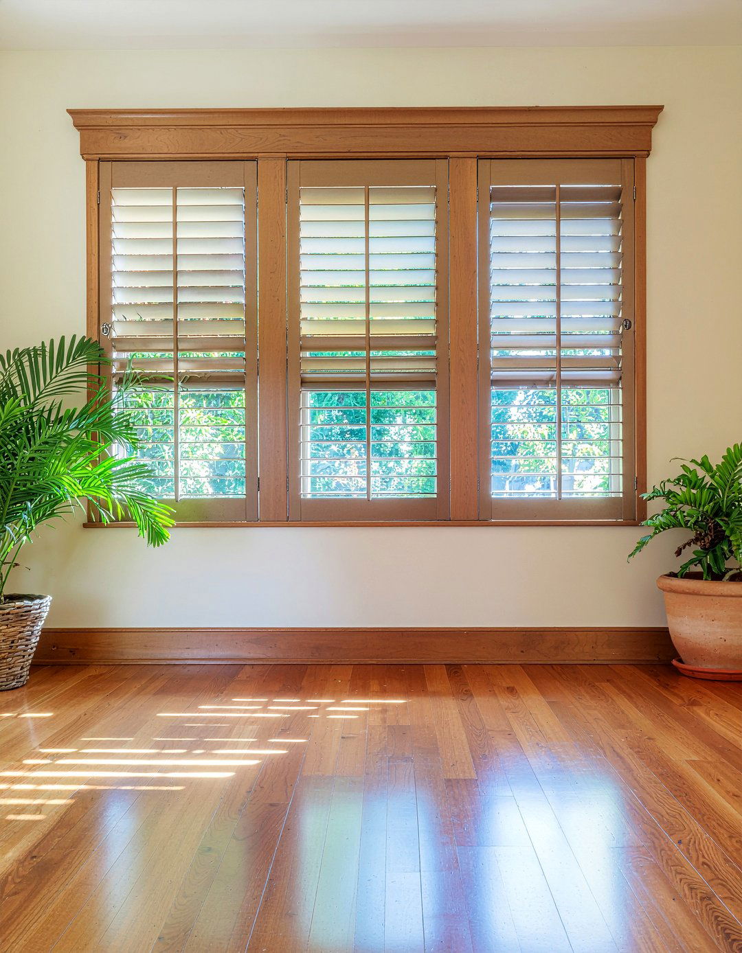 Wood Plantation Shutters - 30 living room plantation shutters