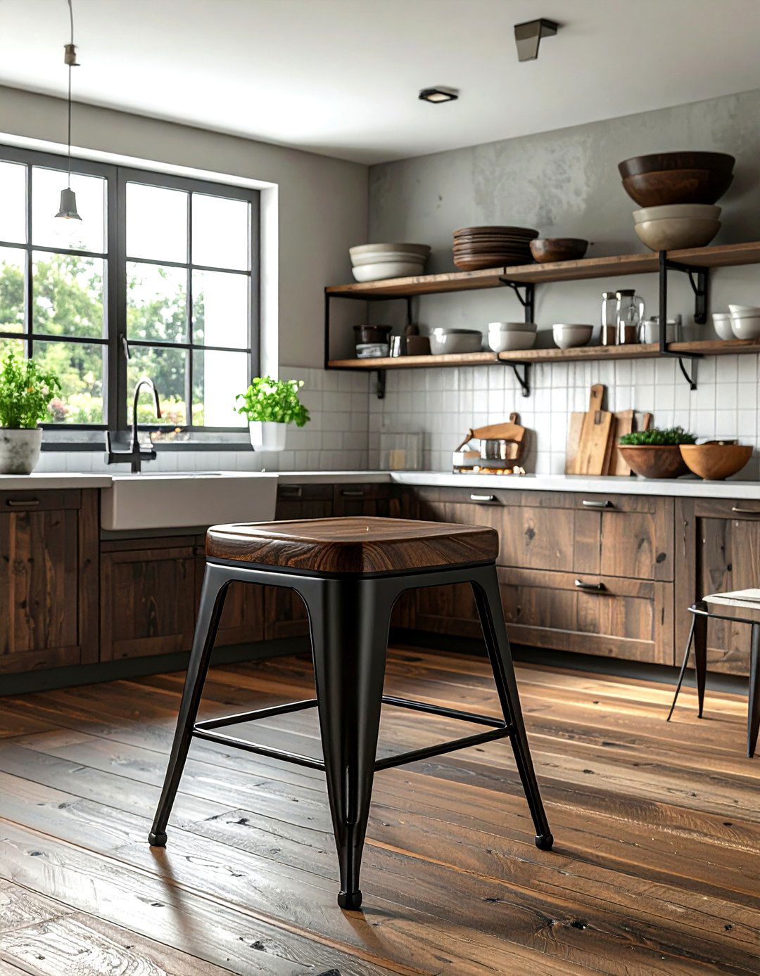 Wood Seat Metal Chair - 30 metal dining chair ideas