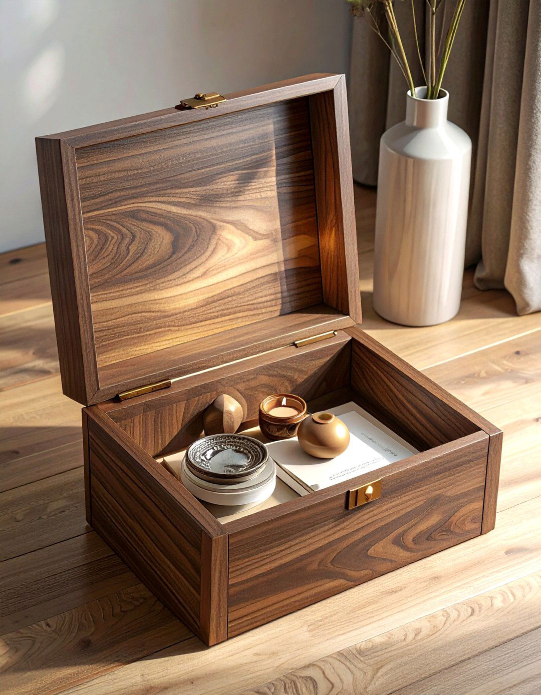 Wood Shadow Box - 30 picture frame ideas