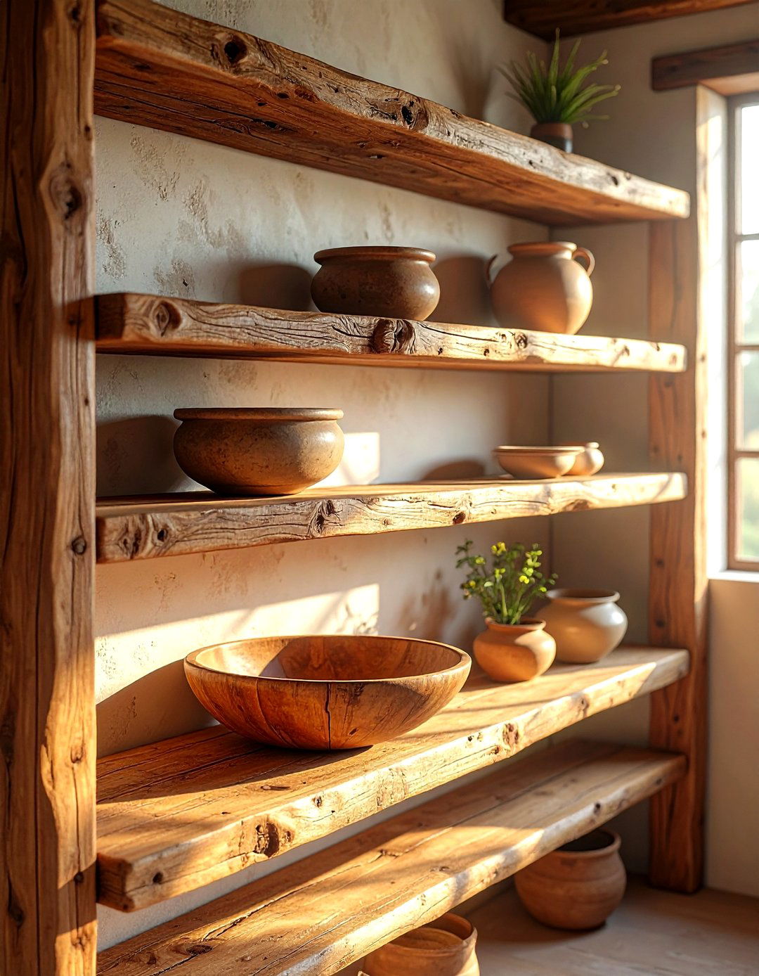 Wood Shelf - 30 shelf styling ideas
