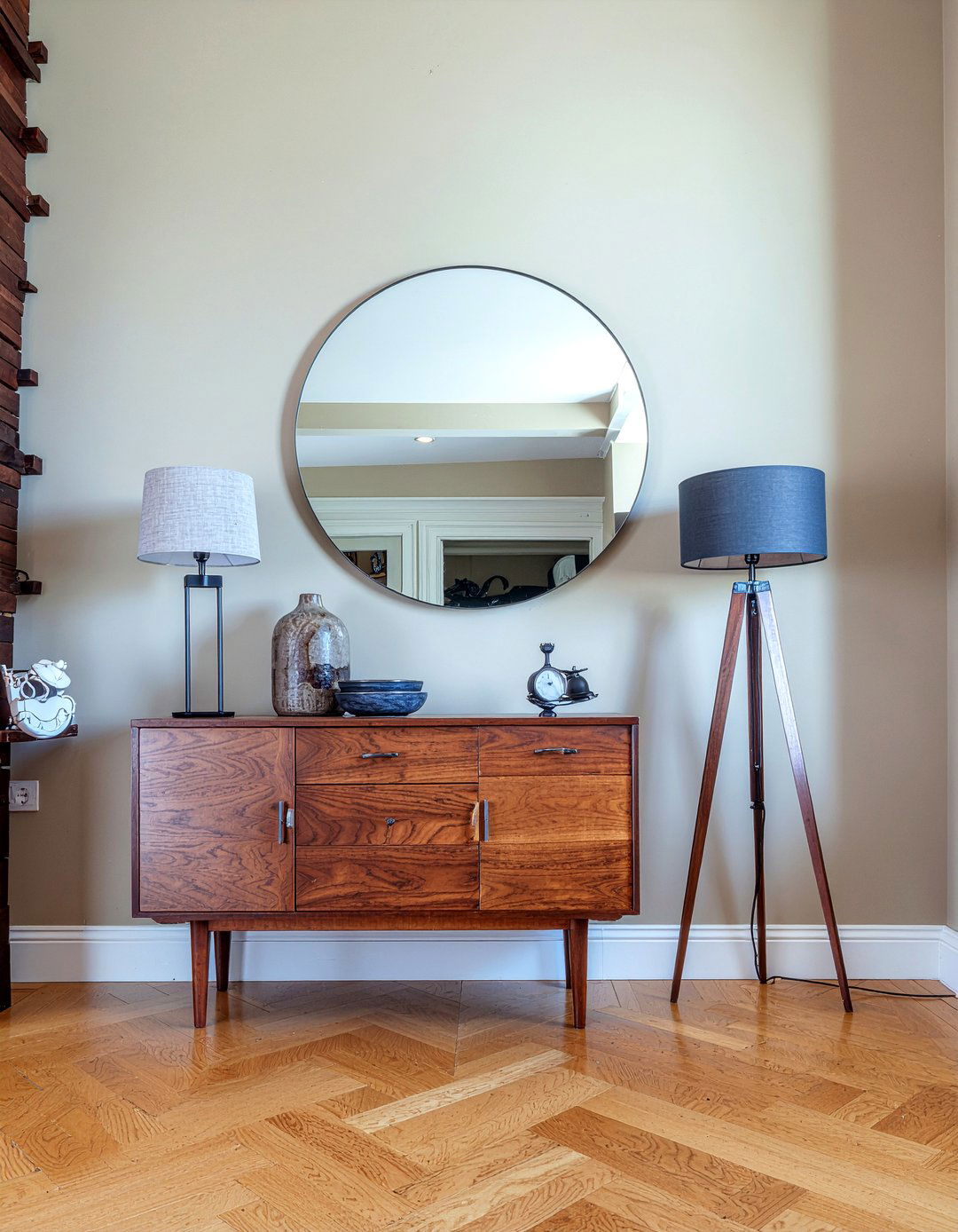 Wood Sideboard - 30 living room elegant furniture ideas