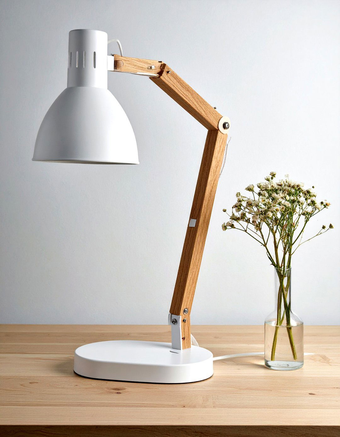Wood Swing Arm Lamp - 30 desk lamp ideas