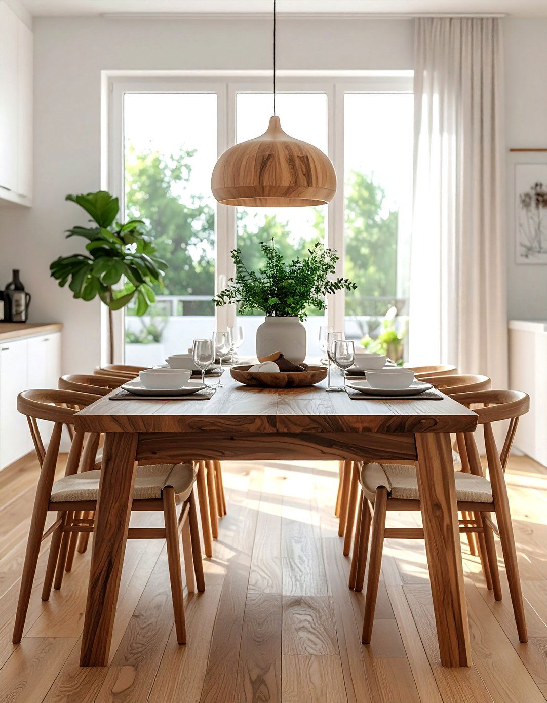 Wood Table Dining Room - 30 popular dining room ideas