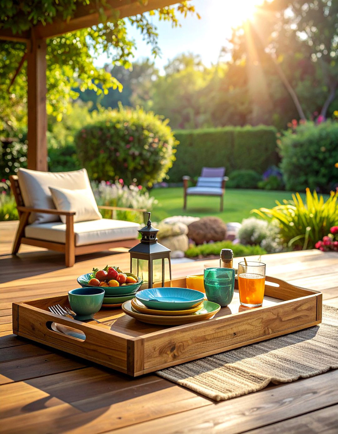 Wood Tray For Outdoor Patio - 30 wood tray ideas