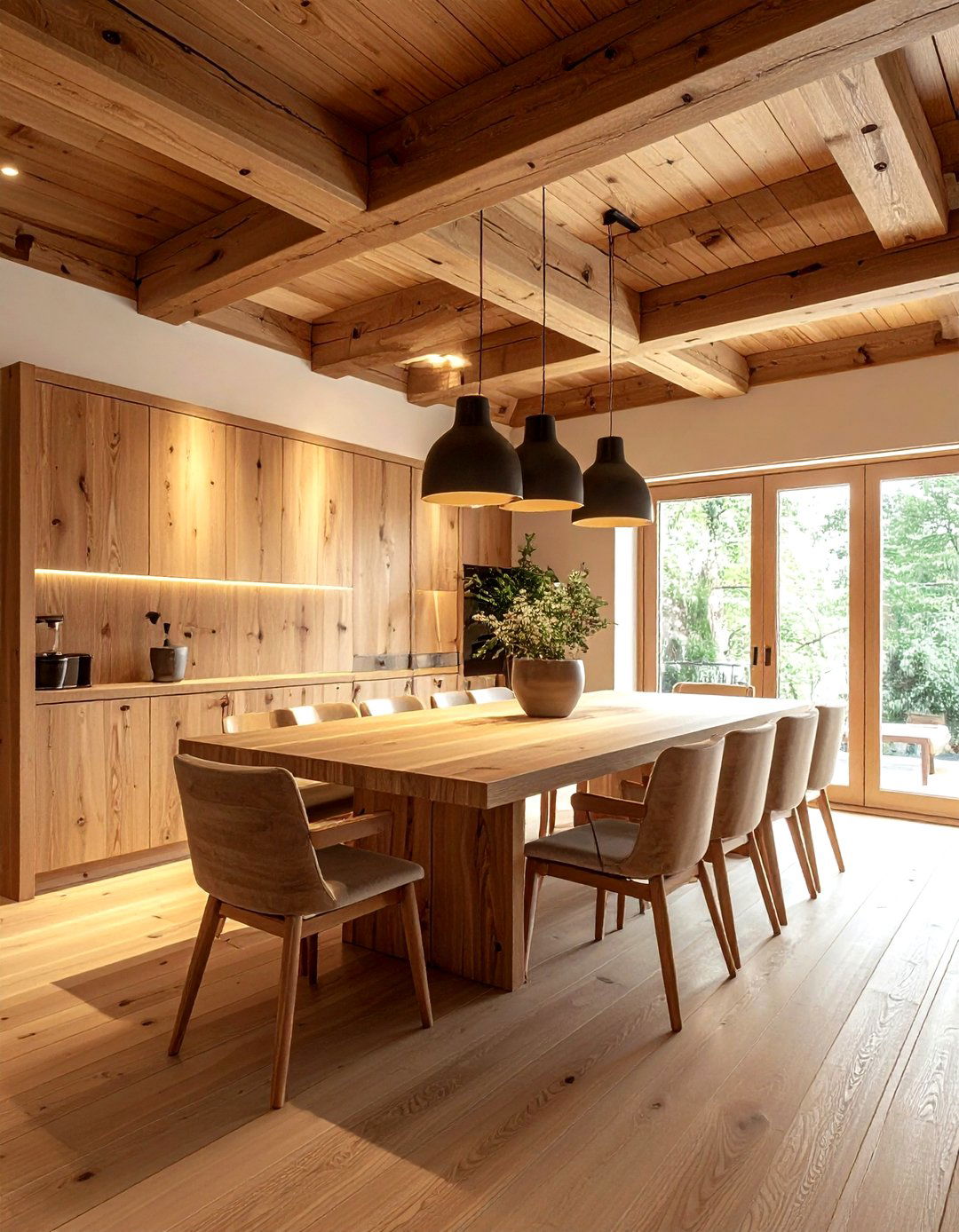 Wood dining room - 30 stylish dining room ideas