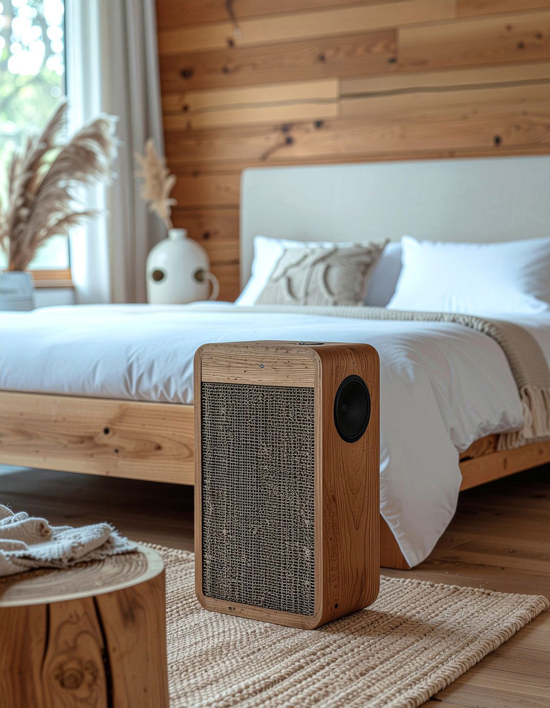 Wood grain sound machine - 30 bedroom sound machines