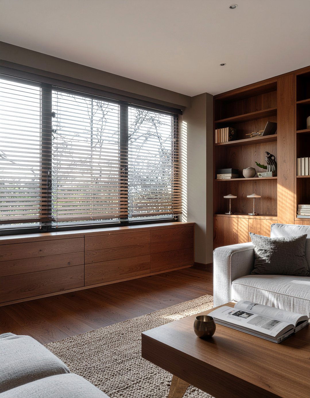 Wood grain vertical blinds - 30 living room vertical blinds