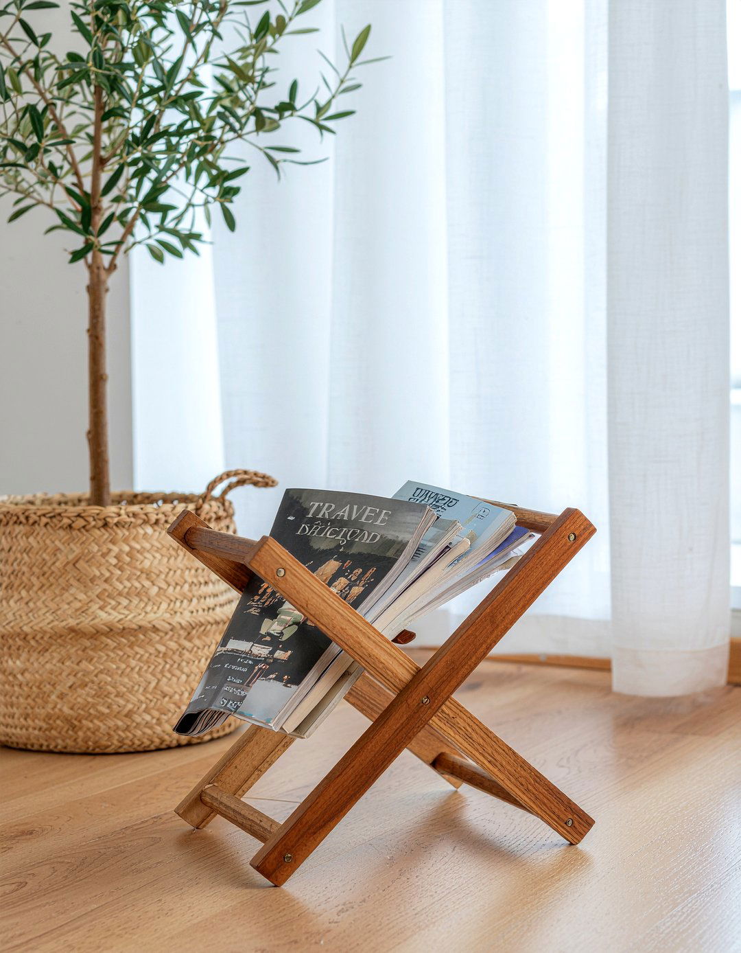 Wood magazine rack - 30 bedroom magazine racks