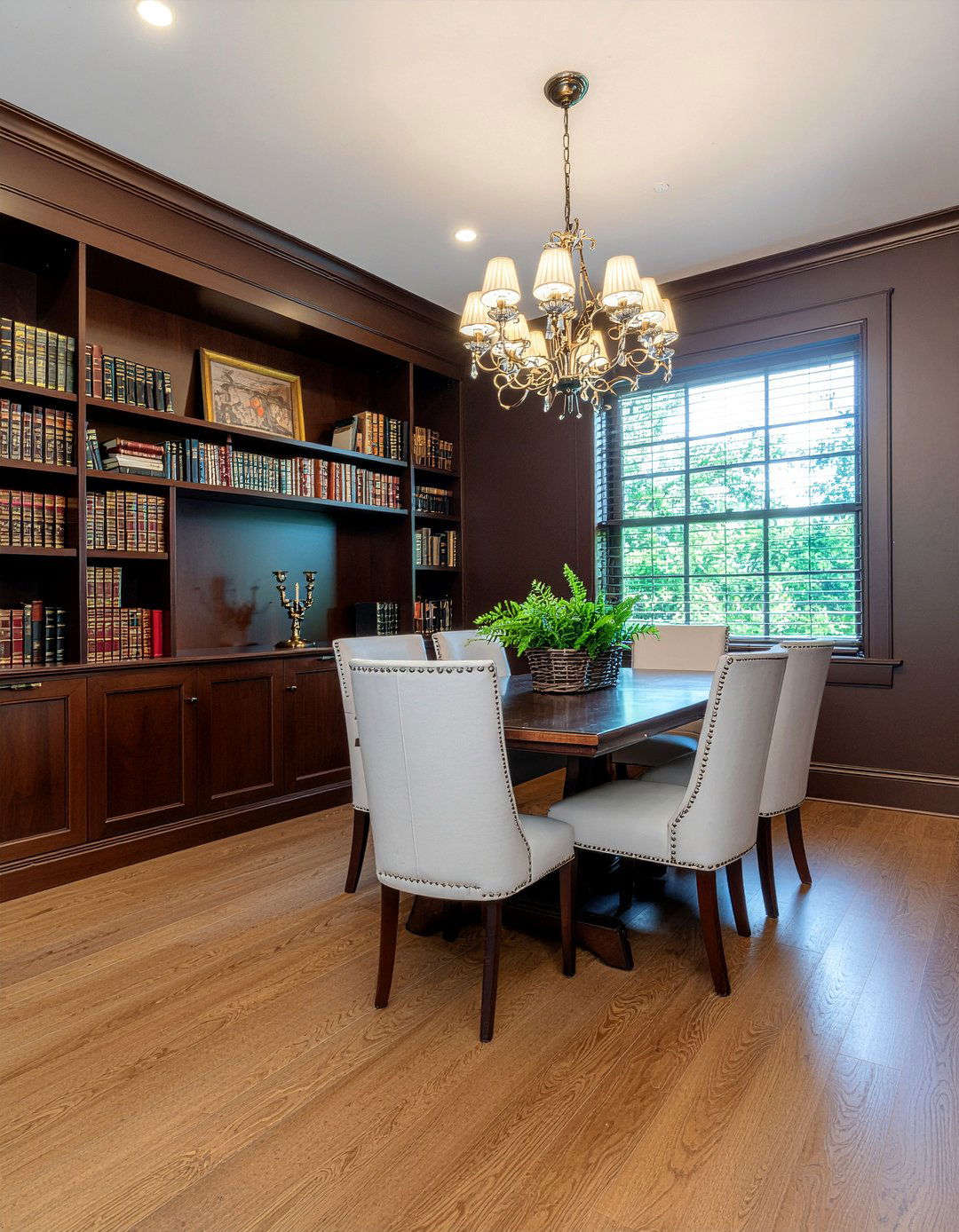 Wood paneled walls dining room - 30 formal dining room ideas