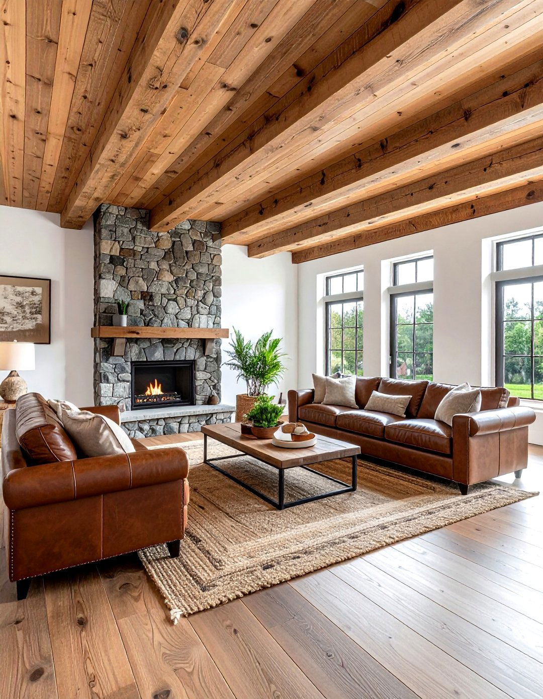 Wood plank ceiling wallpaper - 30 living room ceiling wallpapers