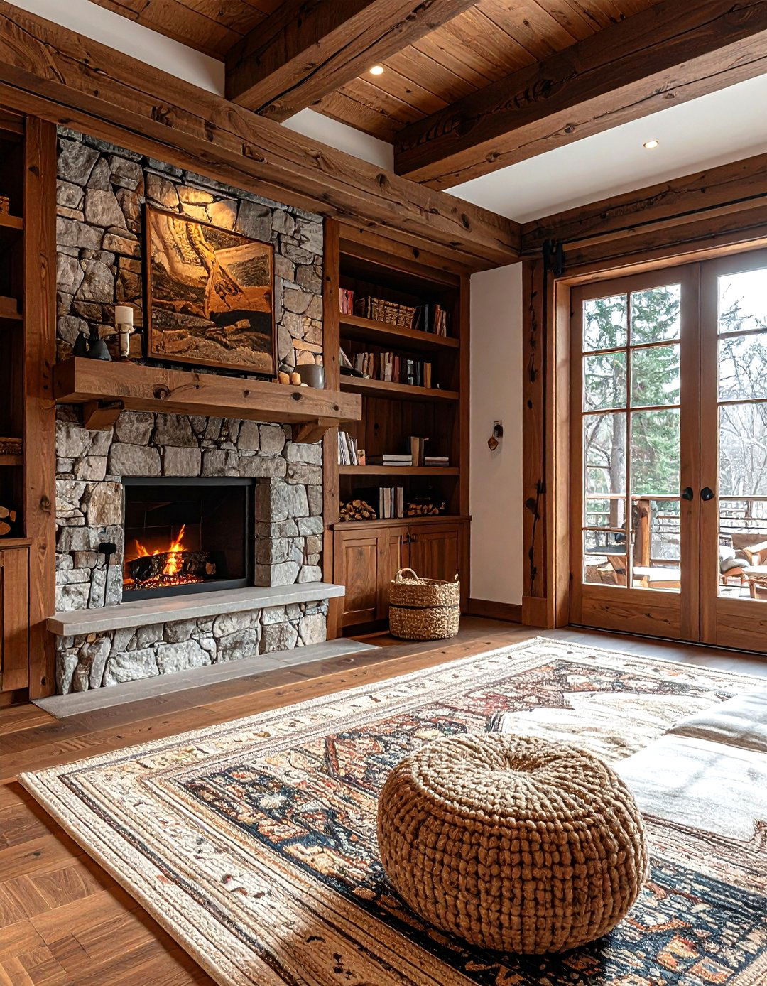 Wood pocket door - 30 living room pocket doors