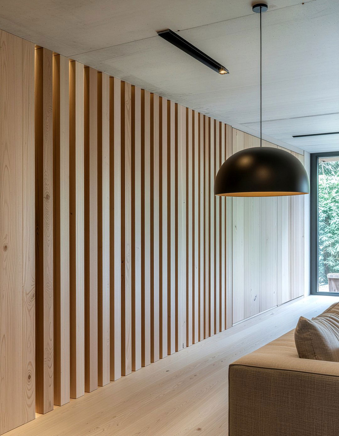 Wood slat wall paneling - 30 dining room glow-up ideas