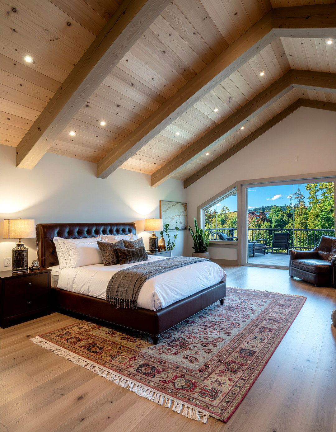 Wood tray ceiling - 30 bedroom tray ceiling ideas