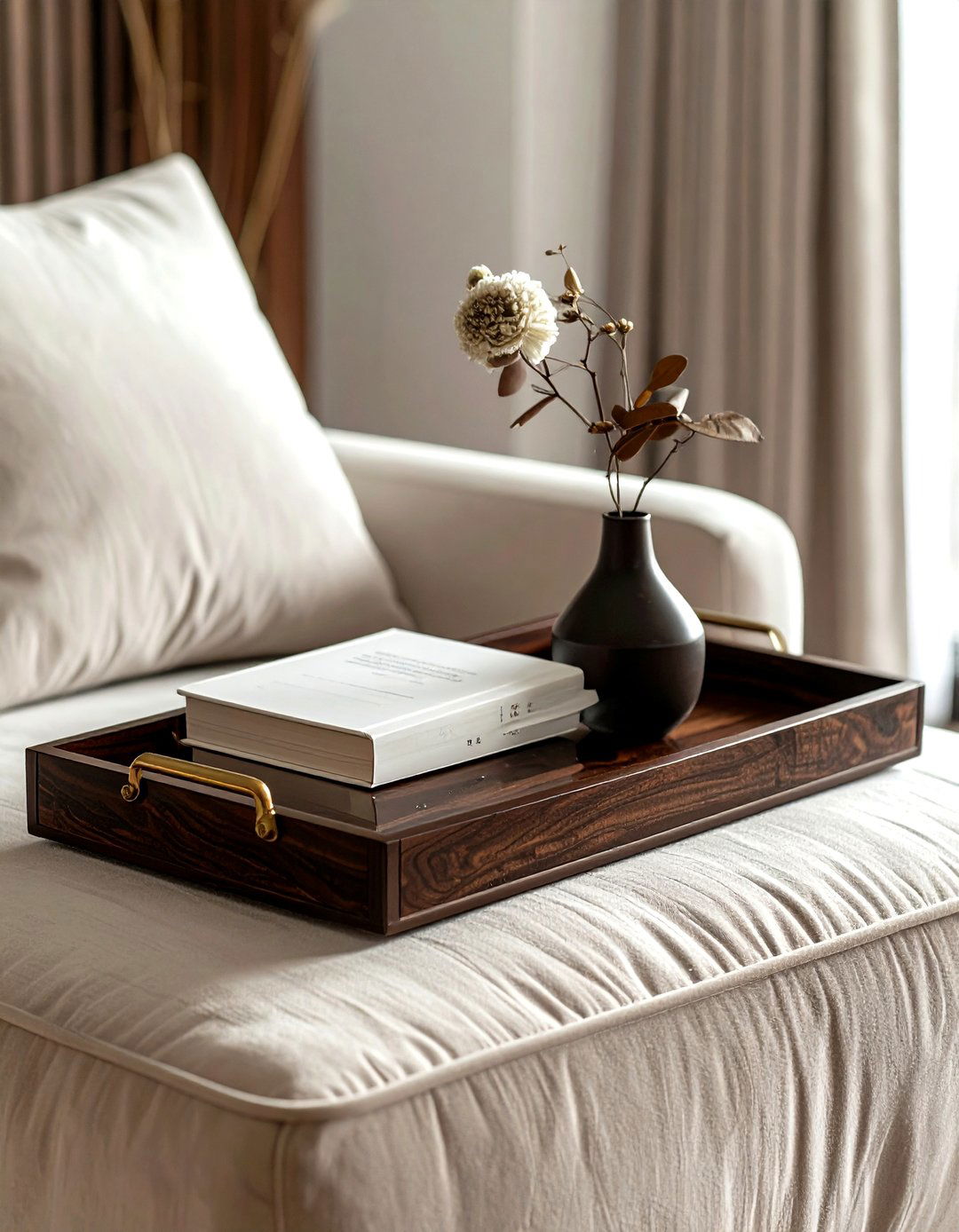 Wood tray decor - 30 wood decor ideas