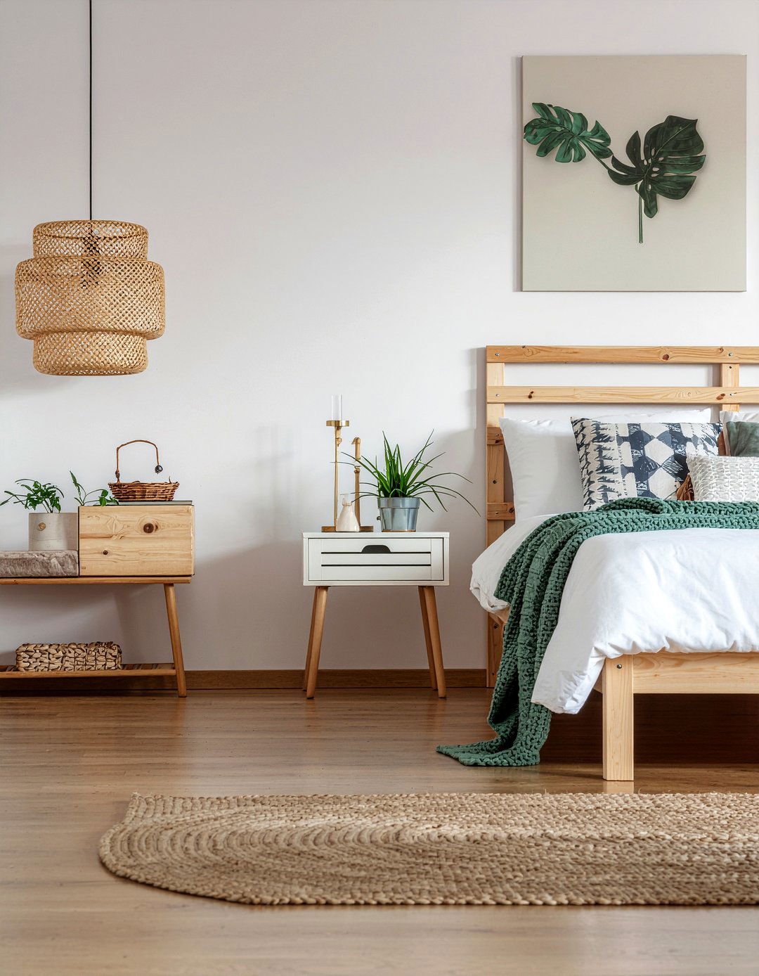 Wood wall light - 30 bedroom wall lights