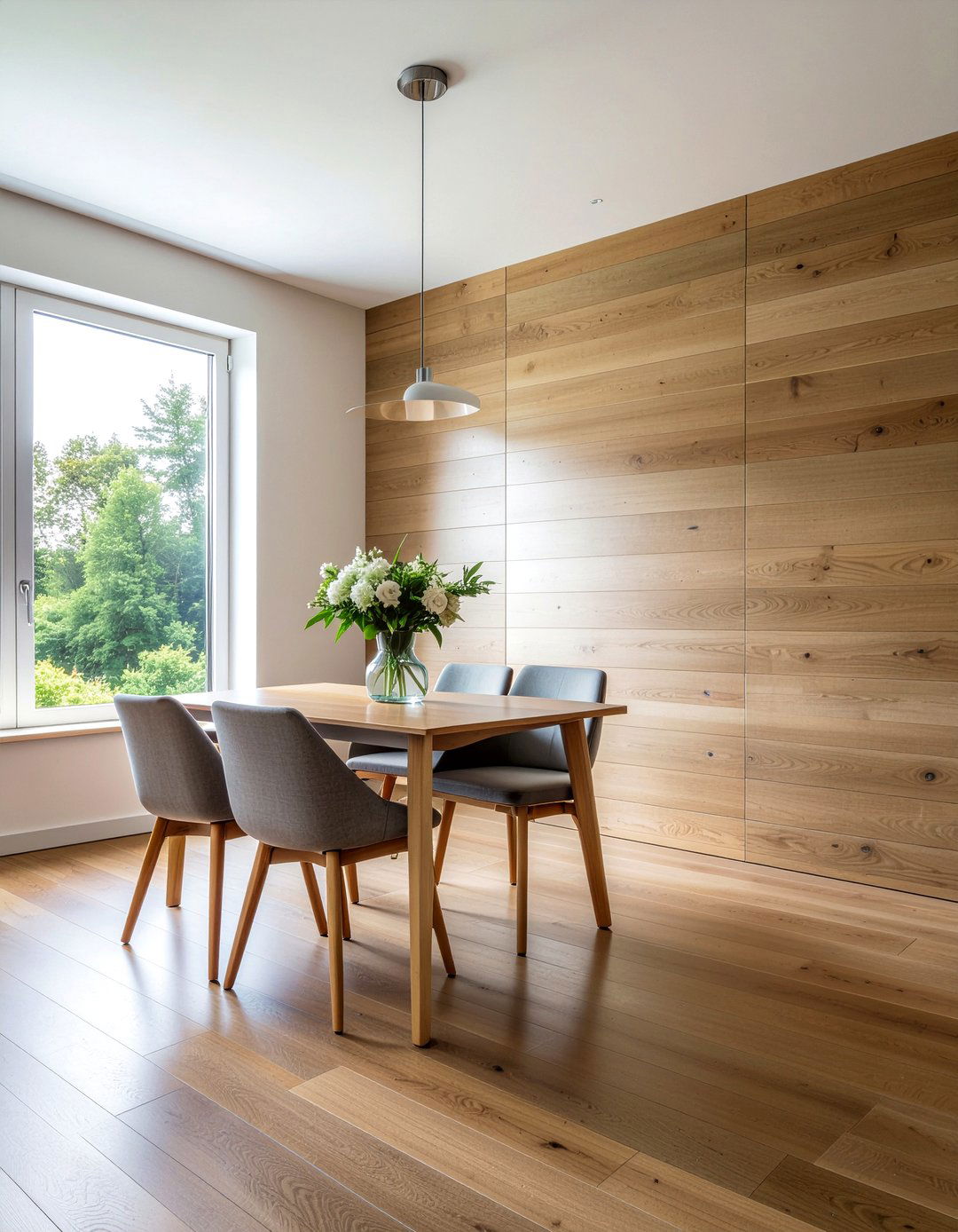 Wood wall paneling - 30 Georgian dining room ideas