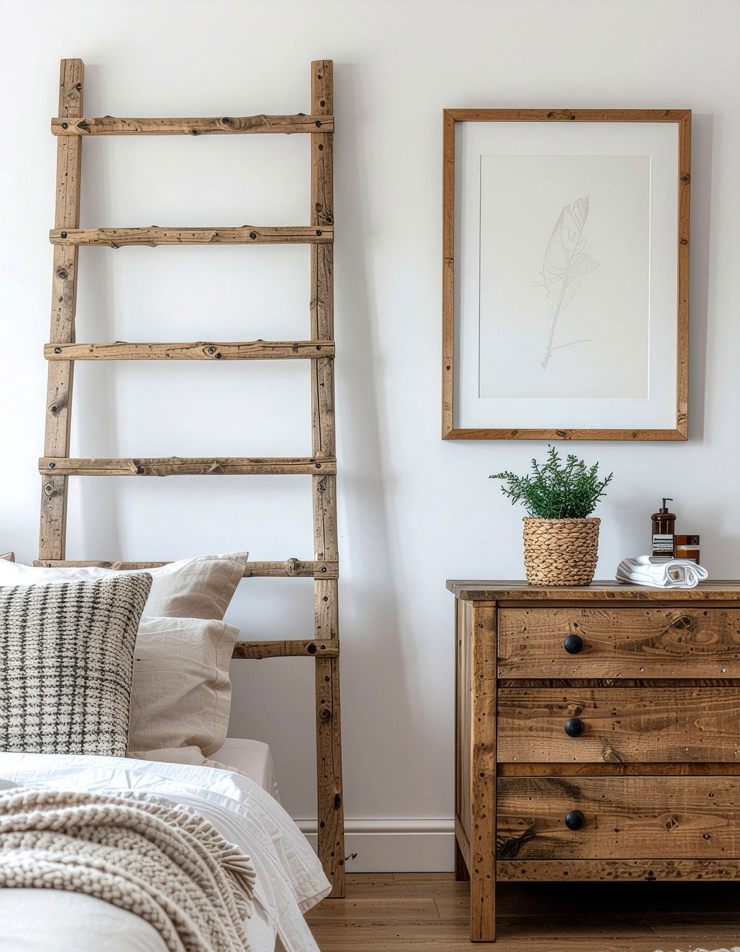 Wooden Accents - 30 quick bedroom ideas