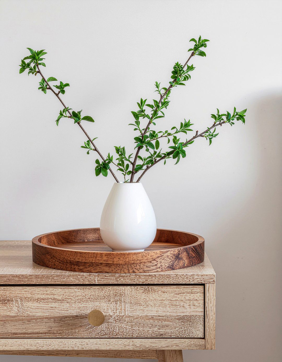 Wooden Bedside Tray - 30 bedroom trinket dishes