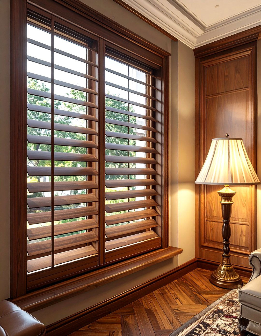Wooden Blinds - 30 window treatment ideas