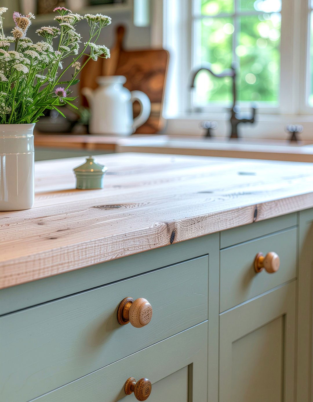 Wooden Cabinet Knobs - 30 kitchen cabinet handle ideas