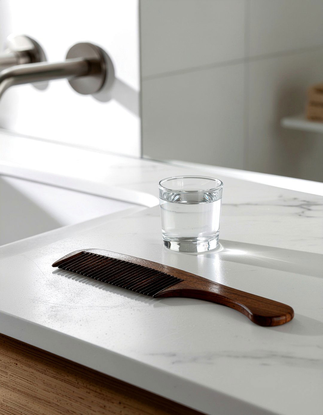 Wooden Comb - 30 natural bathroom product ideas