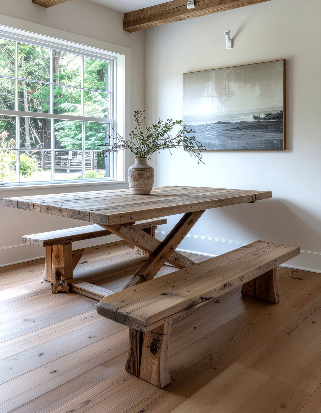 Wooden Dining Bench - 30 dining room seating ideas