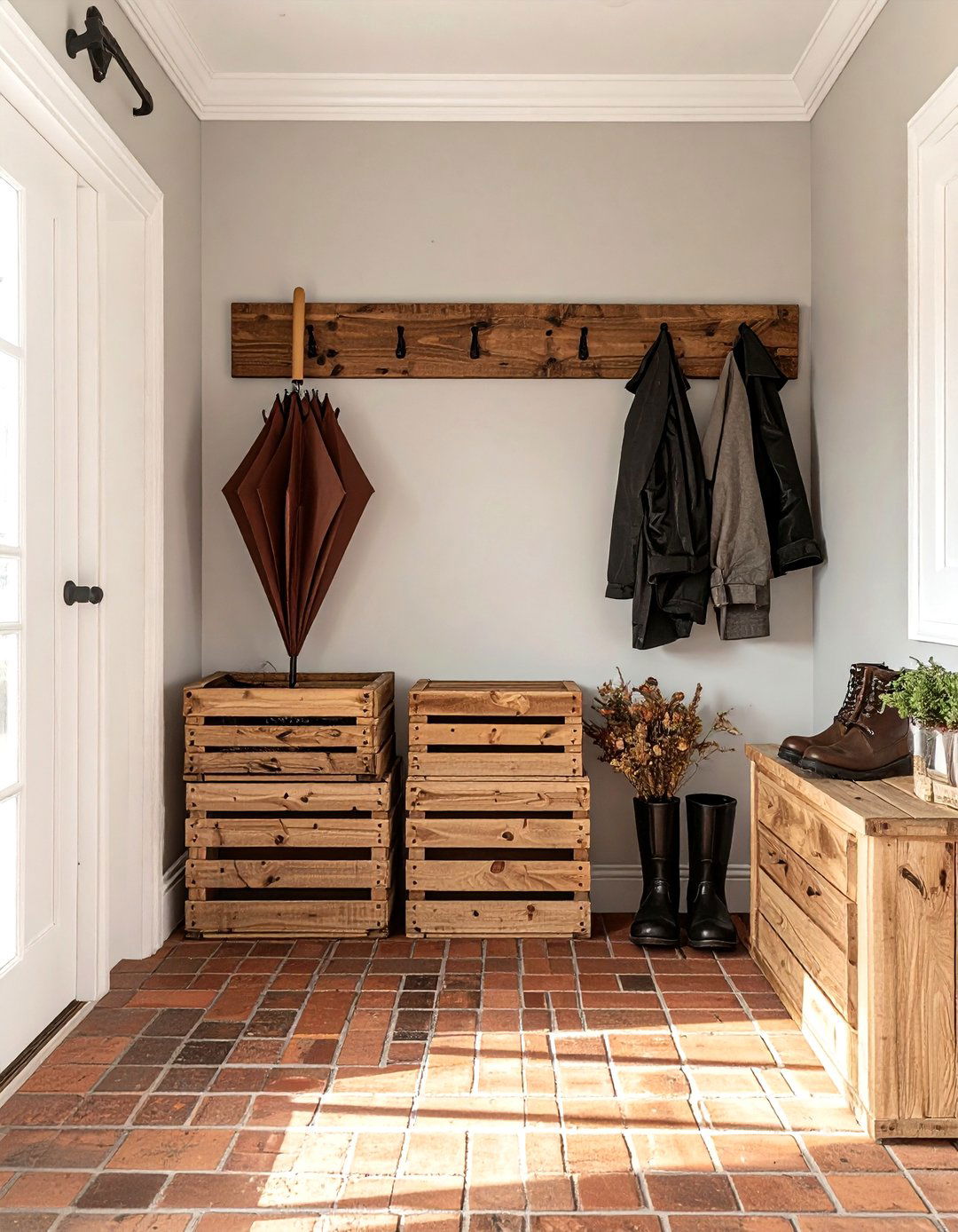 Wooden Storage Crates - 30 storage box ideas