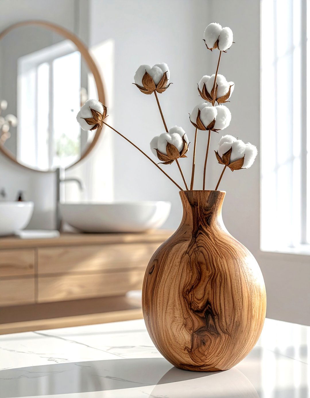 Wooden Vase For Bathroom - 30 bathroom vase ideas