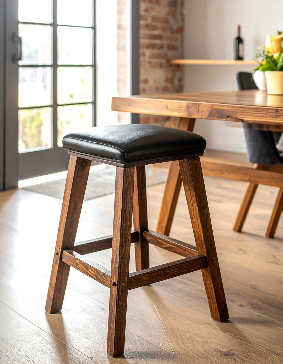 Wooden barrel stool - 30 upcycled dining room ideas