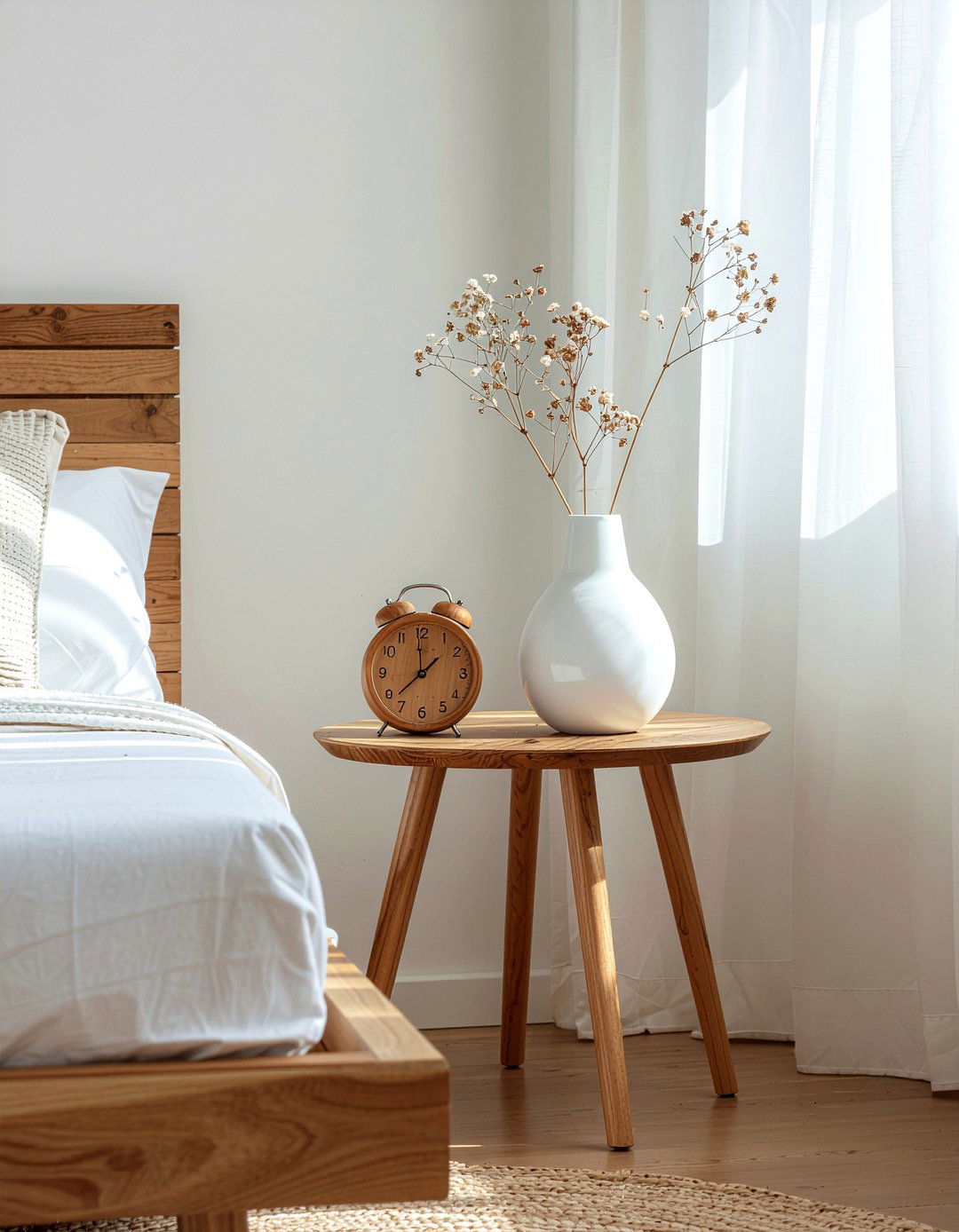 Wooden digital alarm clock - 30 bedroom alarm clocks