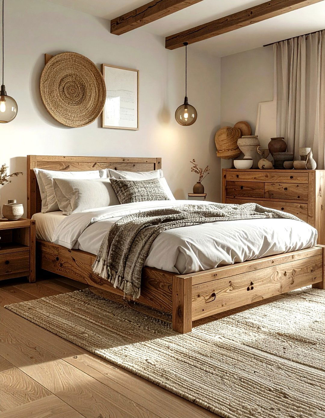 Wooden storage bed - 30 storage bed ideas