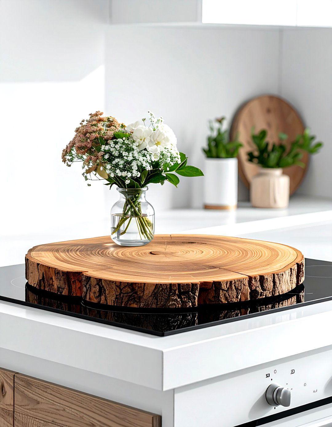 Wooden stove cover - 30 no damage kitchen ideas