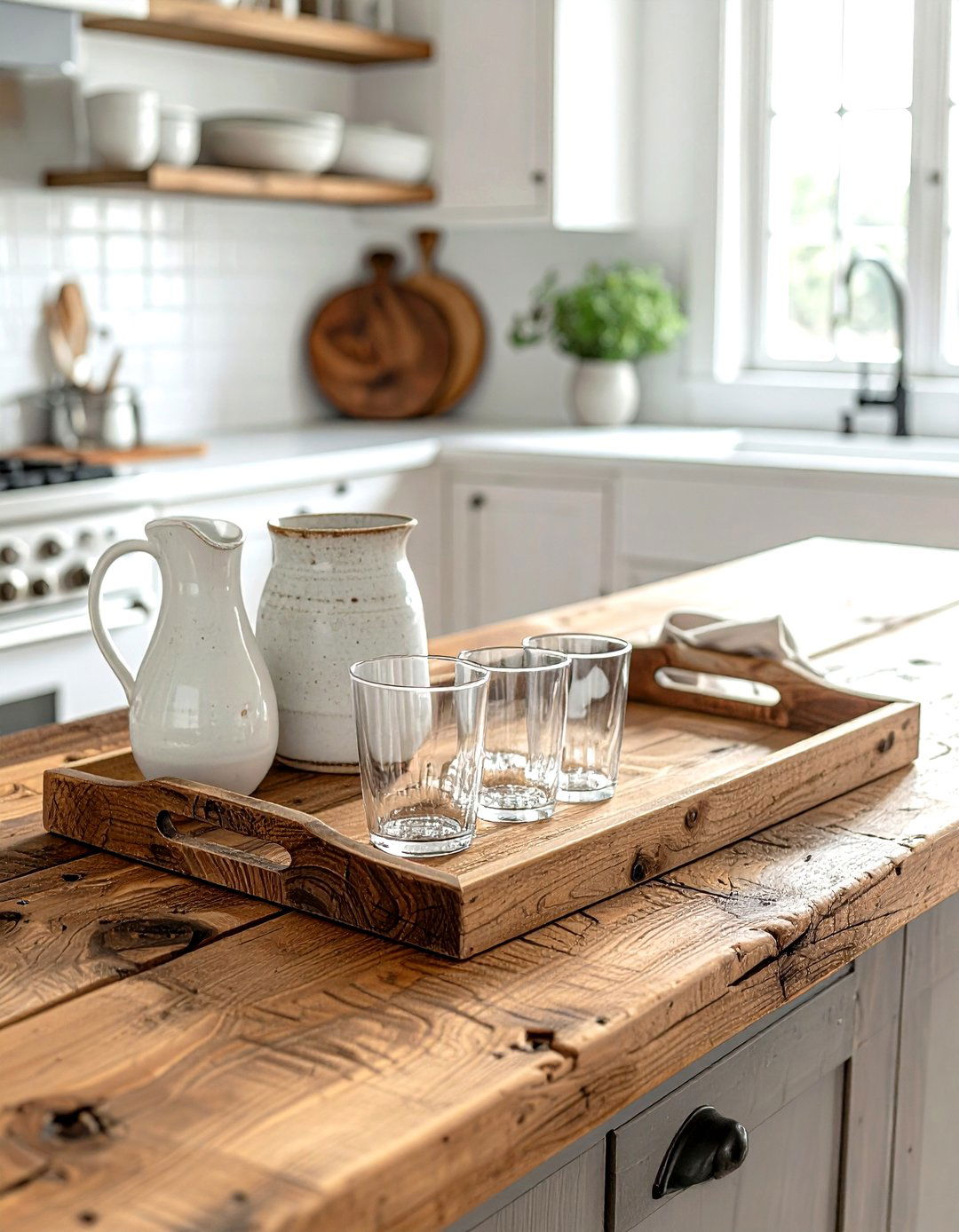 Wooden tray - 30 bar tray ideas
