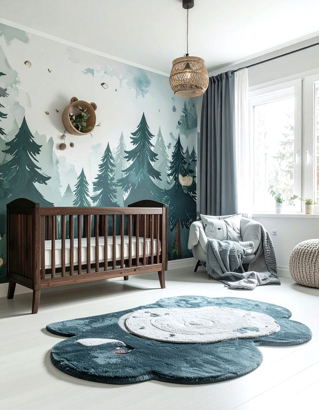 Woodland Nursery - 30 nursery decor ideas