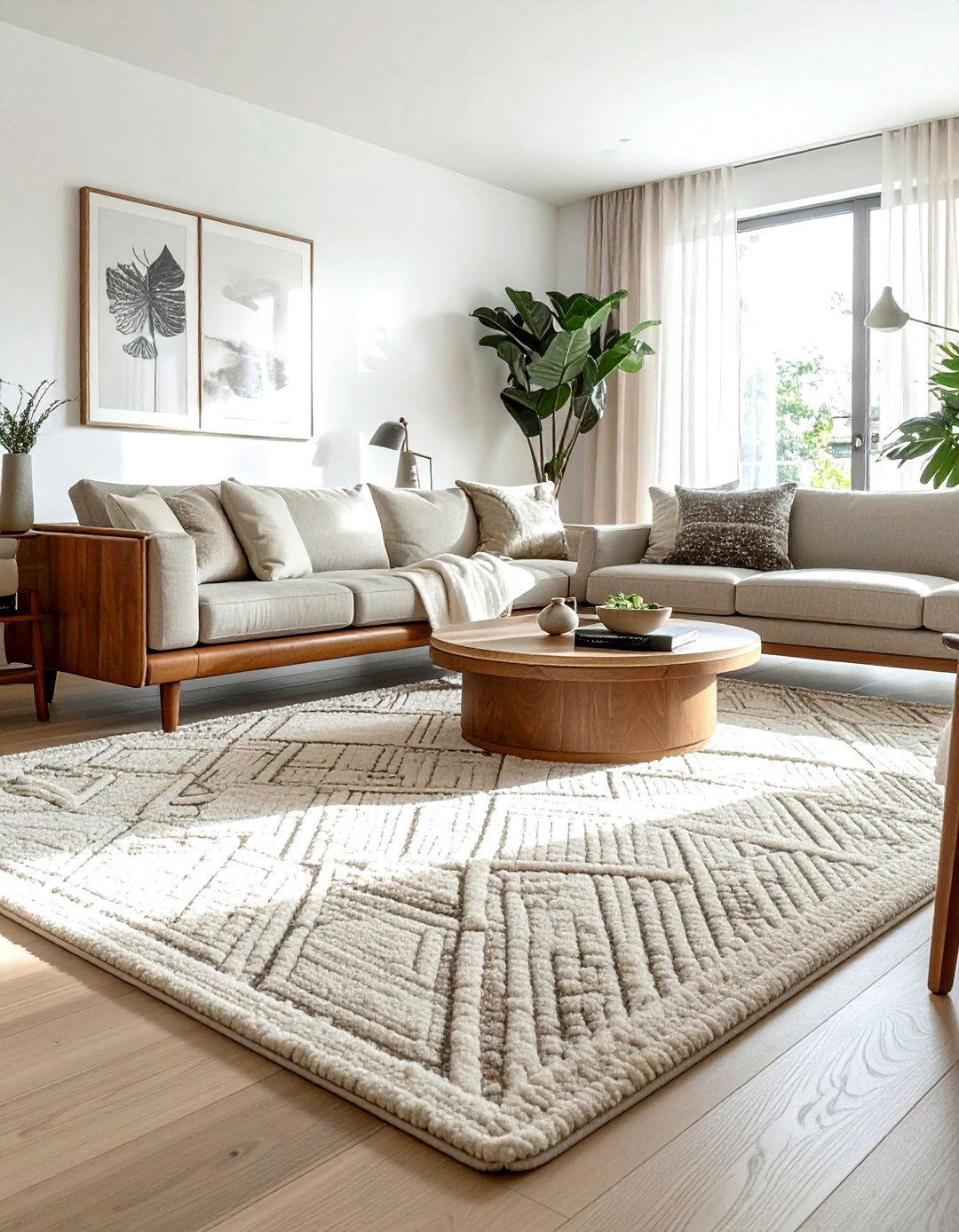 Wool Area Rug - 30 decor shopping list ideas