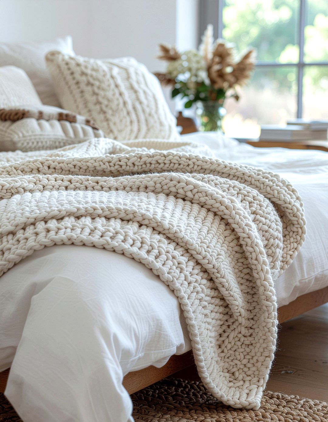 Wool Blanket - 30 natural bedroom ideas