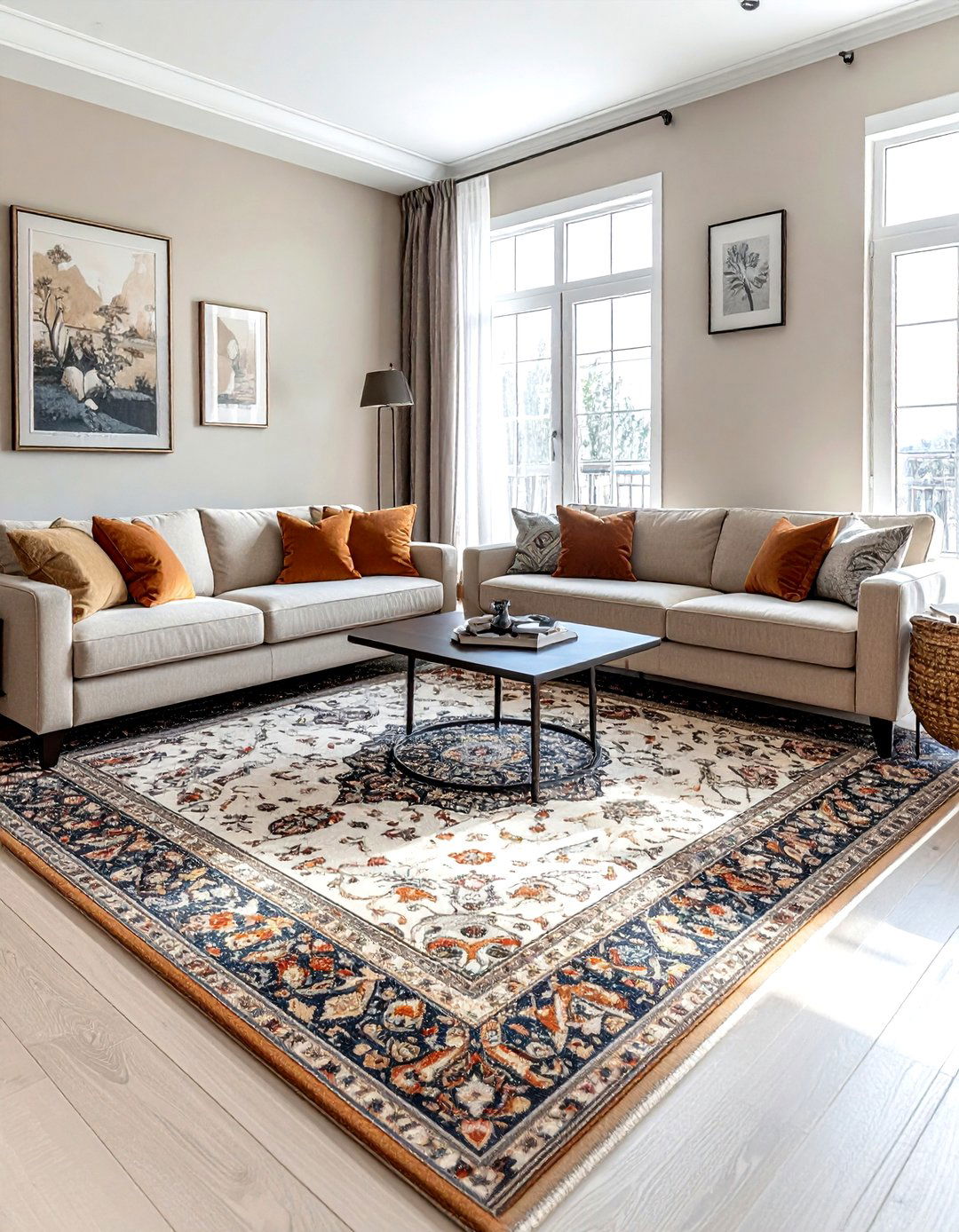 Wool Oriental Rug High Traffic Area - 30 oriental rug ideas